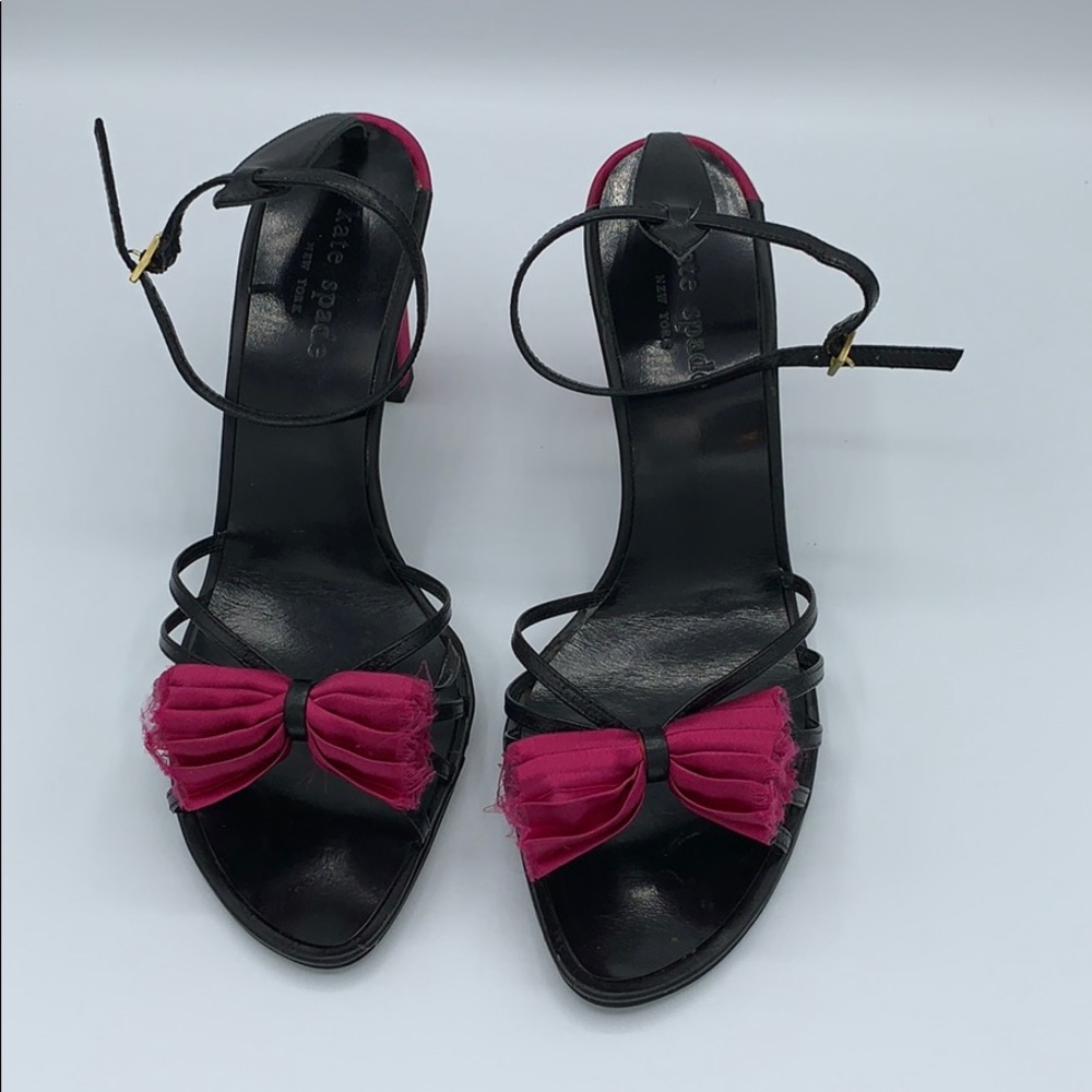 Black Kate Spade High Heel